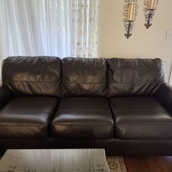 Leather Sofa