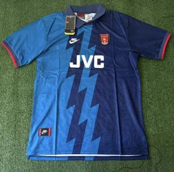Vintage Nike Arsenal 1995-96 Football Soccer Super Sick Away Jersey