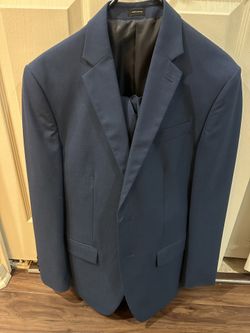 JF J. Ferrar Men’s Blue Suit (38 Regular)