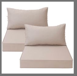 Outdoor chair cushions