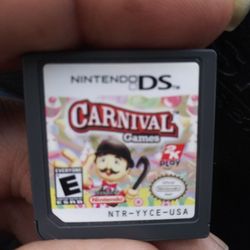 Carnival game for ds And. Spore. Creatures Ds