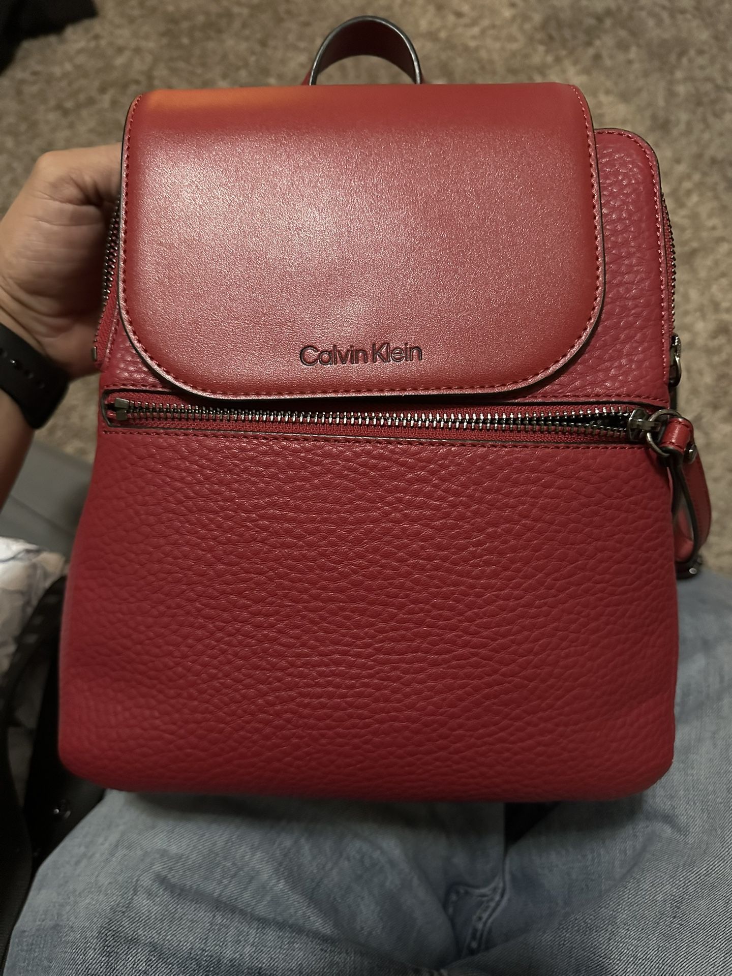 Brand New Genuine Calvin Klein Backpack Purse