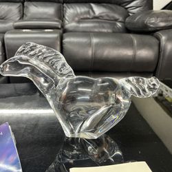 Steuben crystal spirit horse