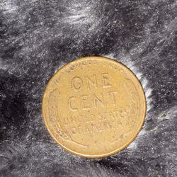 1956 Lincoln Wheat Cent Penny Coin 