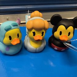 Disney Rubber Duck & Jeep Ducks Sulley/ Cinderella/ Mickey 