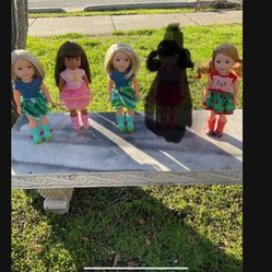 American Girl Doll Willie Wisher  each  $35 Cada Una $35