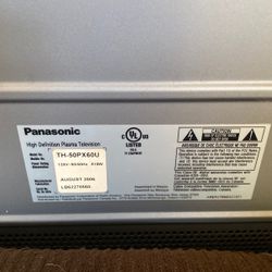 55 Inch Panasonic 2006 Tv