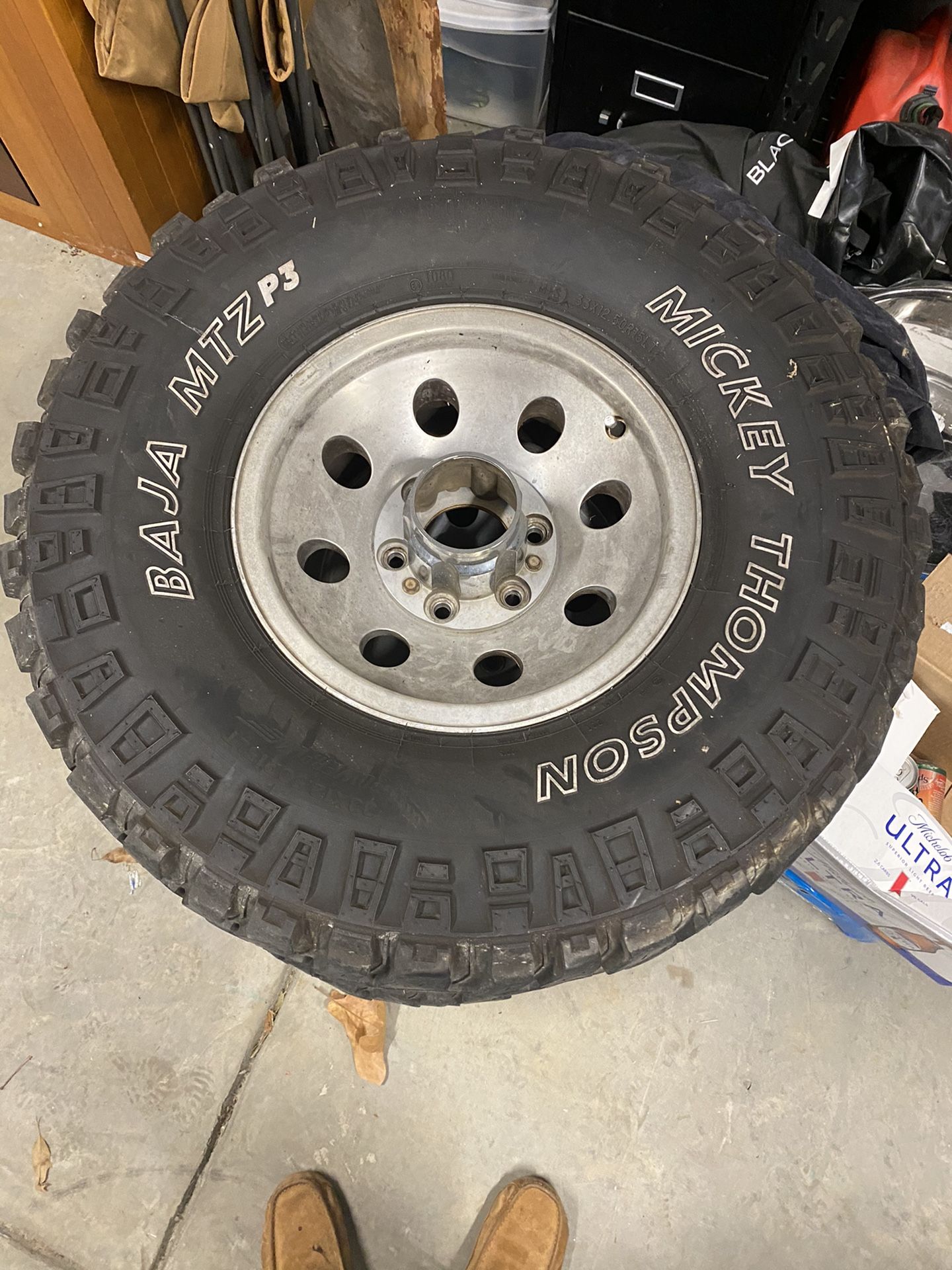 Mickey Thompson Baja MTZ Tires 33-12.50-R15LT