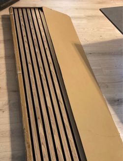 Walnut Acoustic Wall Panels x4 - New