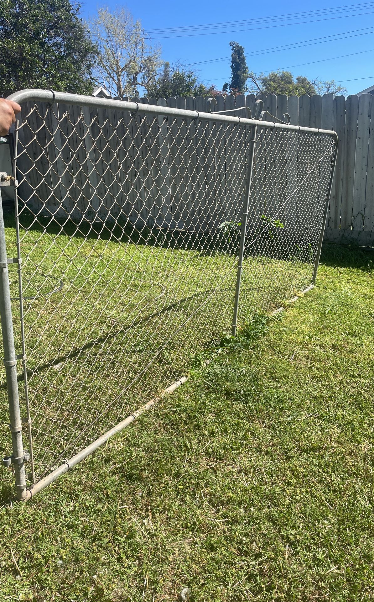 Chain Link Gate Door