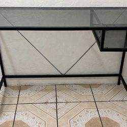 Price Negotiable - Glass Desk
