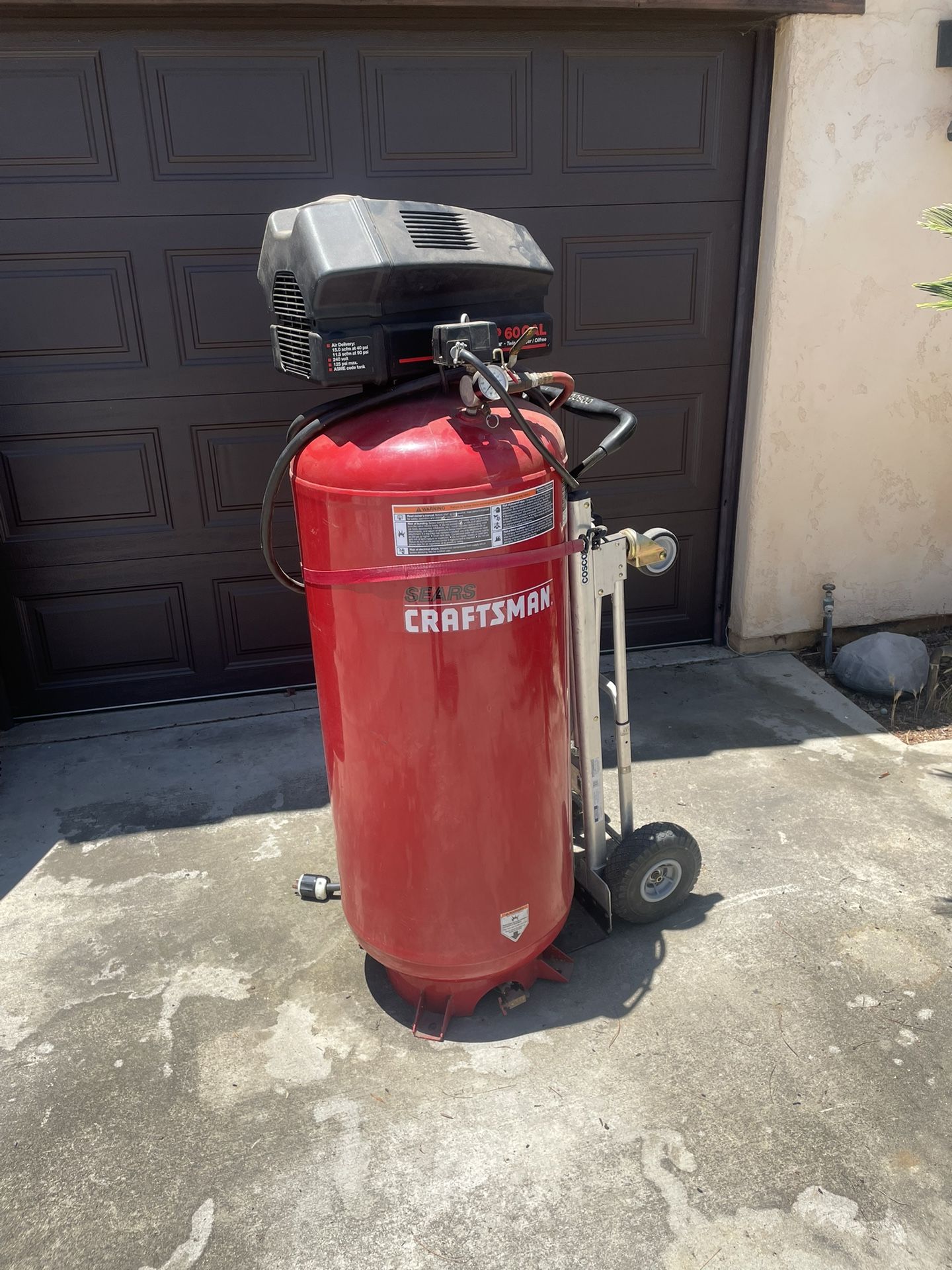 Air Compressor 60 Gallon Stand-Up Craftsman