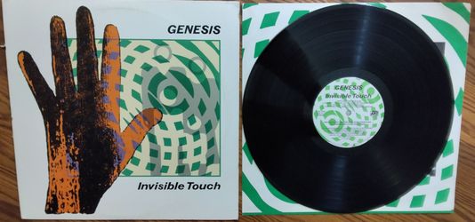 VINTAGE GENESIS (1986) "INVISIBLE TOUCH" VINYL RECORD
