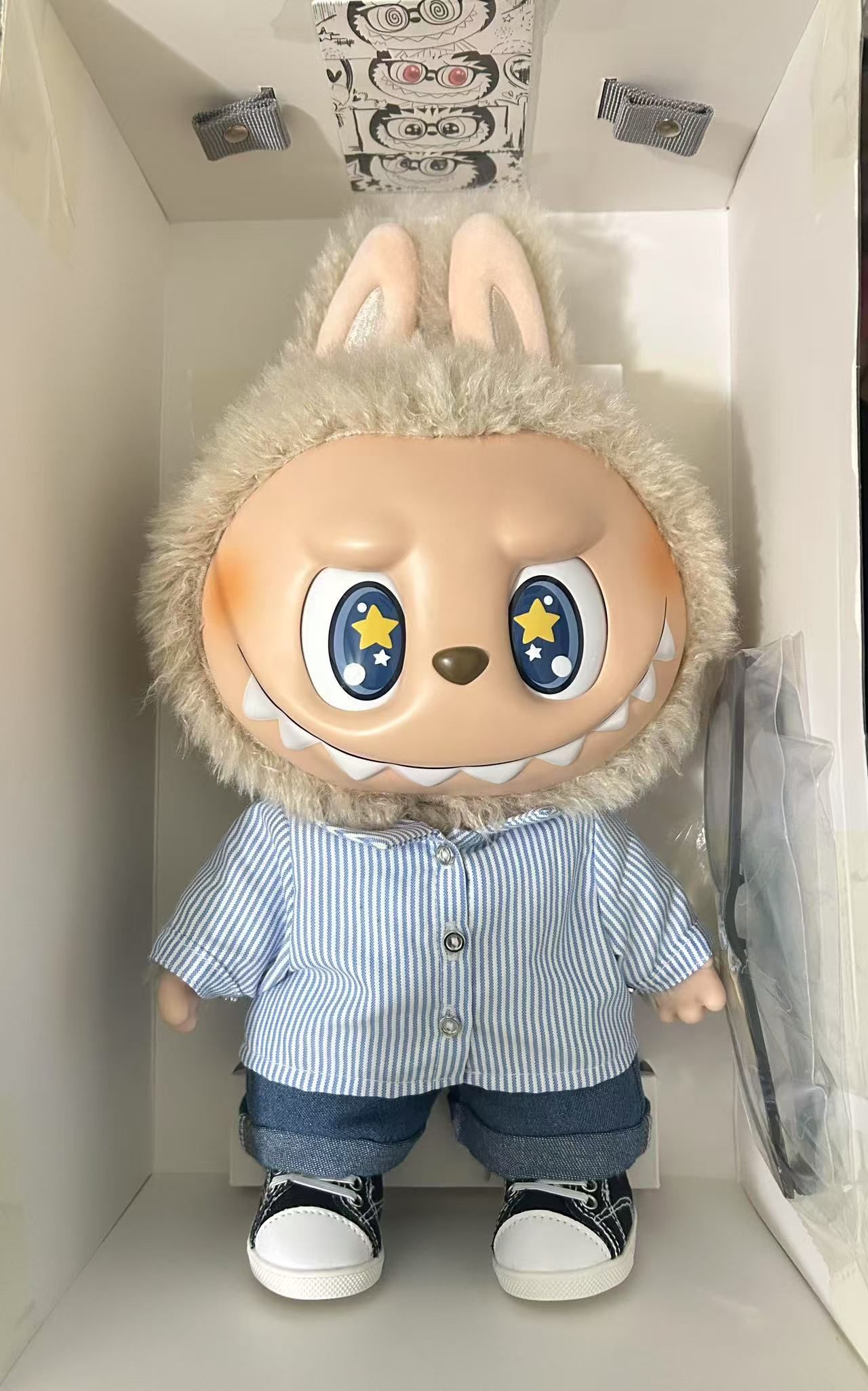 New Pop Mart Labubu The Monsters Flip With Me Vinyl Plush Doll