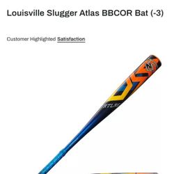 Louisville Atlas BBCOR Bat