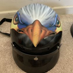 Harley Davidson Custom Airbrushed Helmet