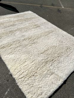 Crate & Barrel Shag Rug