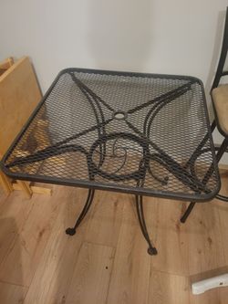 Patio table