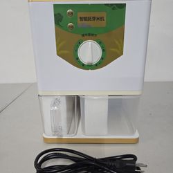 Automatic Rice Dehuller,350W Electric Rice Milling Peeling Machine,250-500g/Min Household High Speed Automatic Rice Husking Machine for Professional U