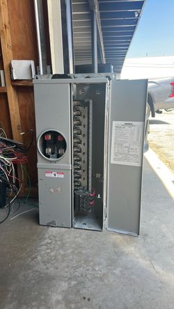 200 amp Siemens Panel