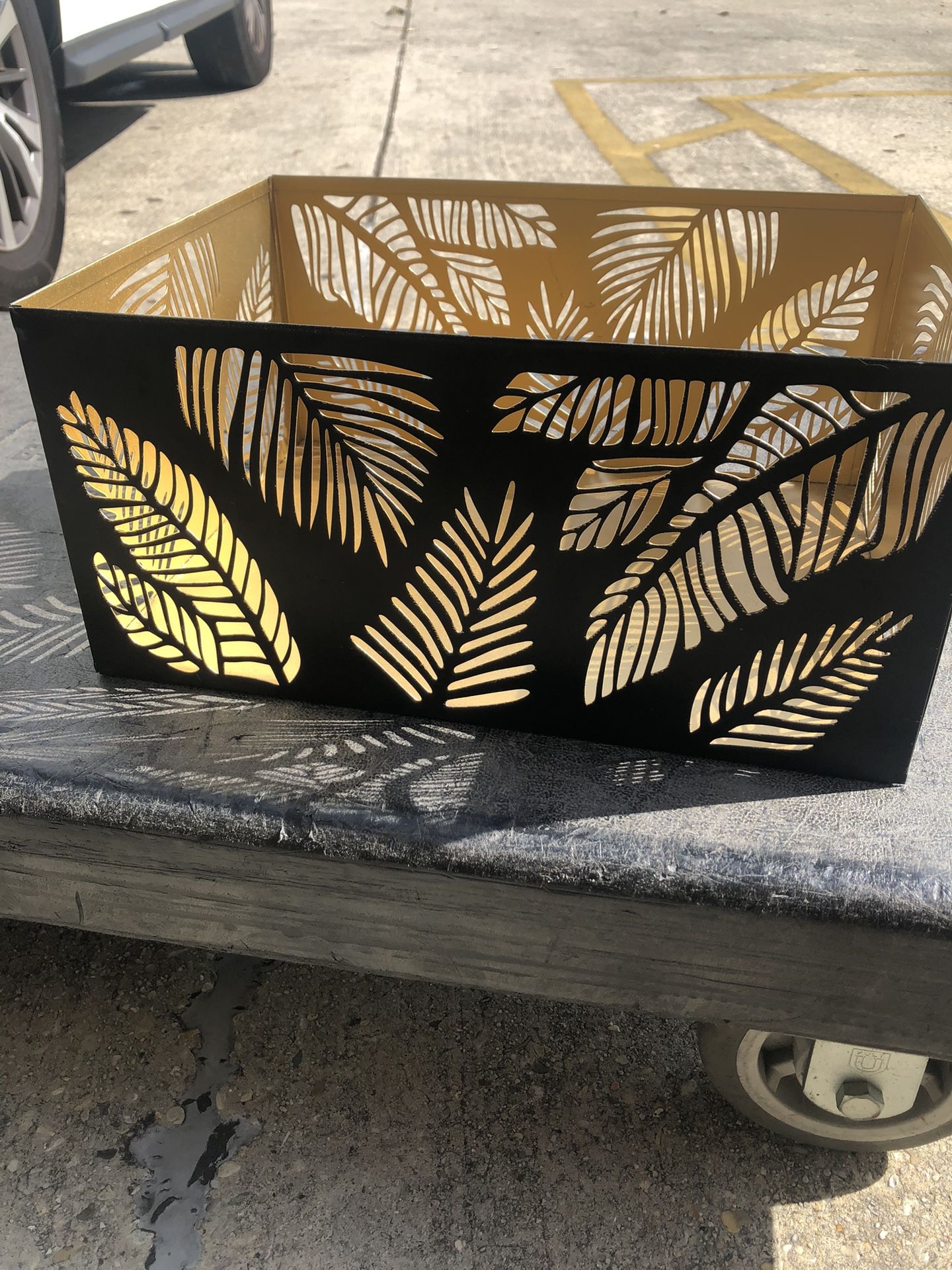 Gold And Black Storage