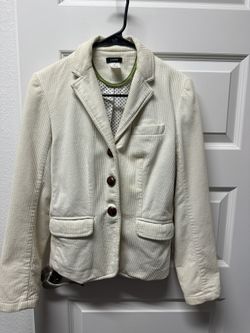 Jcrew Blazer Size Xs White Suit 