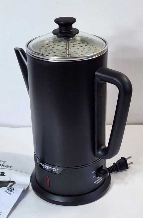 02815 Cordless-Serve 12-Cup Percolator Stainless Steel Coffee