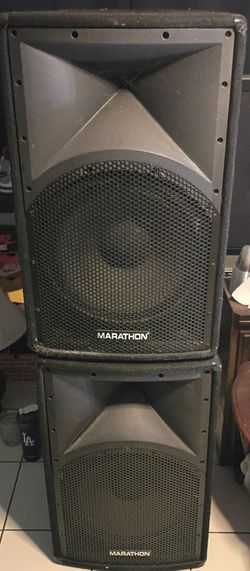 Marathon Speakers