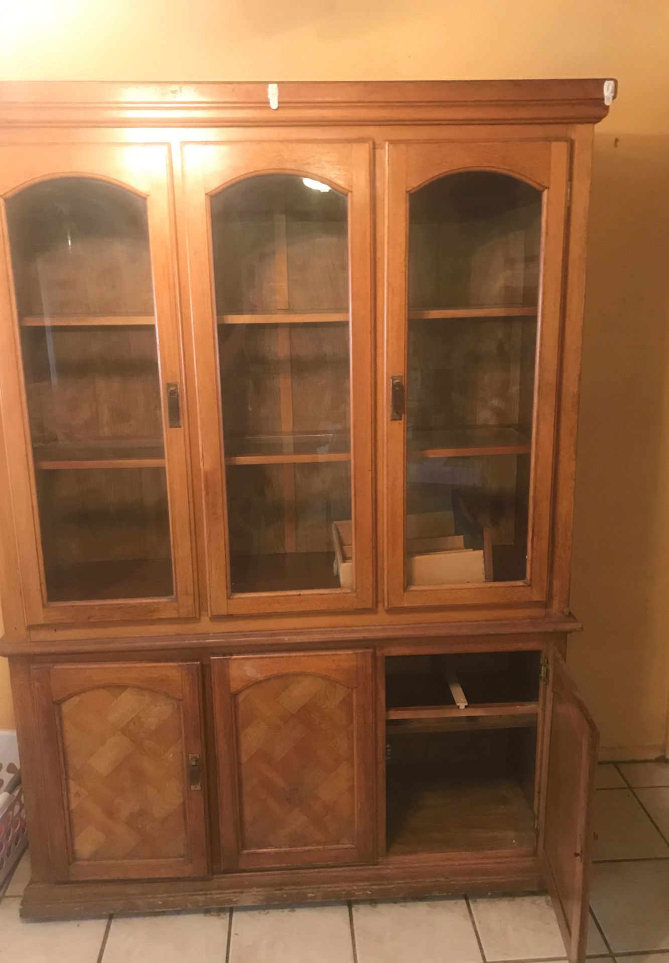 Antique hutch