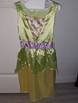Disney princess Tiana from princess and the frog dress costume