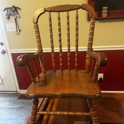 Vintage Child’s Rocking Chair 