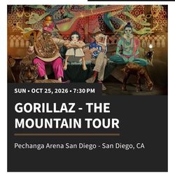 Gorillaz Tickets