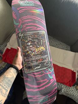 Santa Cruz x Pokemon  Giratina V Skateboard Deck
