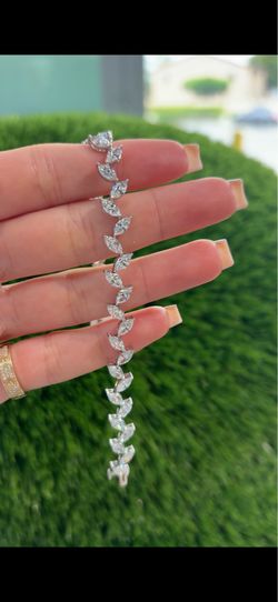 Marquis 14k White Gold bracelet