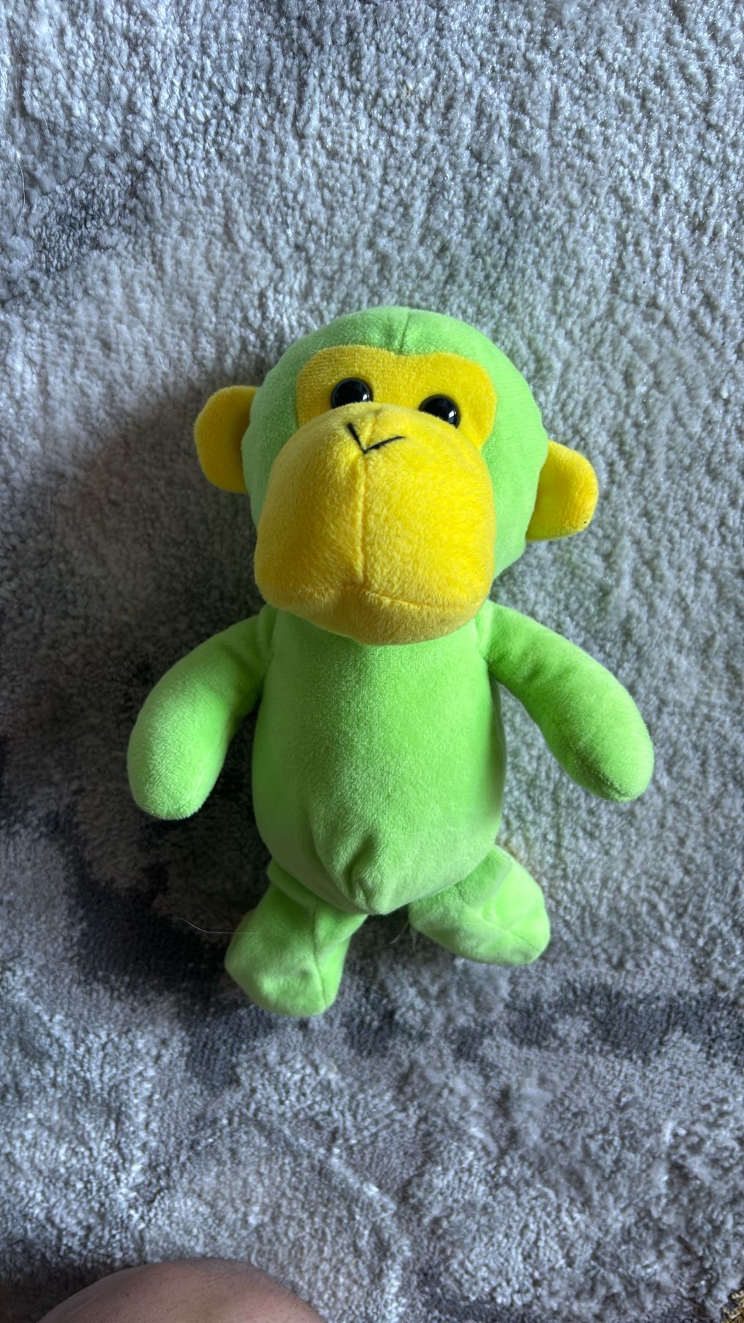green & yellow monkey 