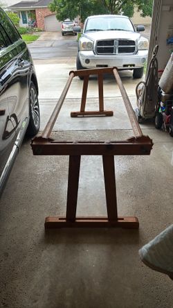 Wooden foldable loom