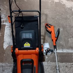 Black And Decker Trimmer / Edger And Lawn Mower 