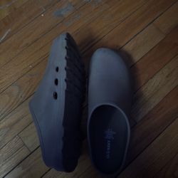 Brown Clog Slides old navy