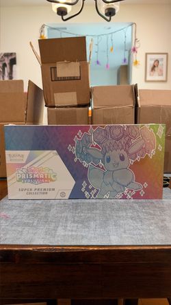 Pokémon Scarlet & Violet Prismatic Evolutions Super Premium Collection