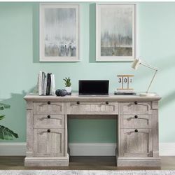 60-inch executive desk with drawers