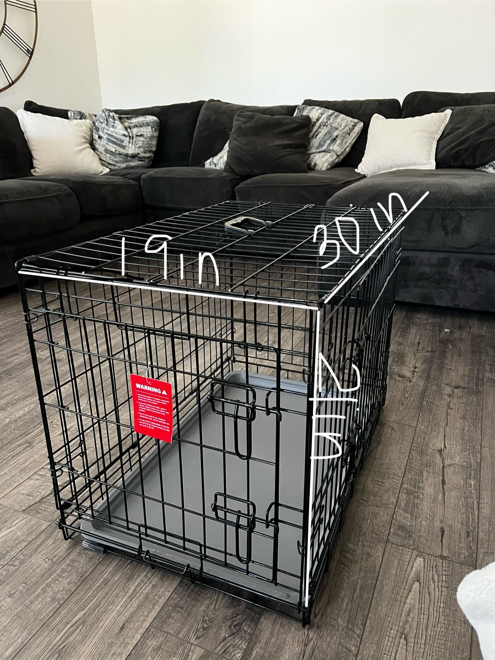 Dog training crate
