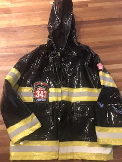 Western Chief Fireman Raincoat Sz 4/5