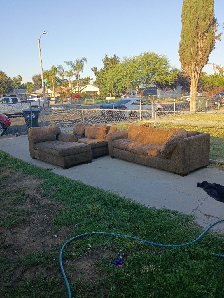 Sectional 3 Piece Couches Free