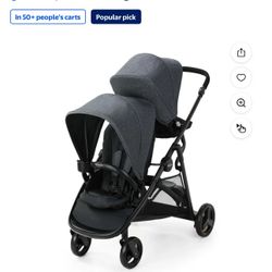 Graco Ready2Grow 2.0 Double Stroller, Black