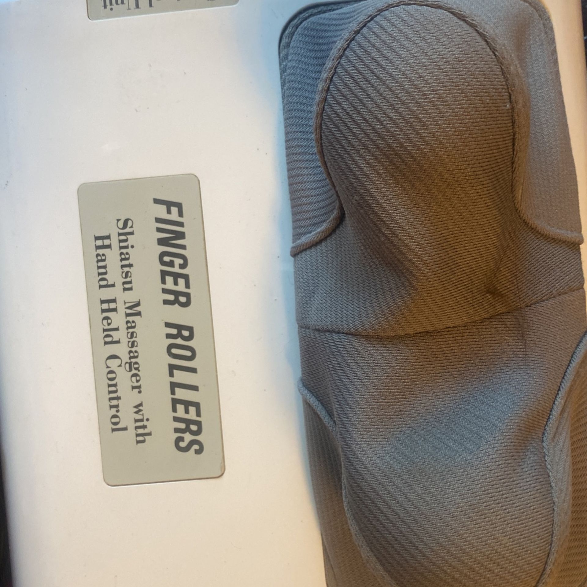 Finger Rollers Shiatsu Massager With Hand Control Perfect For Pain