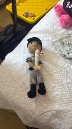 Handmade Aaron Judge #99 Yankees-inspired Crochet Doll”