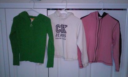 Jackets/Pullovers size mediums