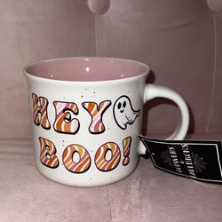 Hey Boo Halloween Ghost Mug