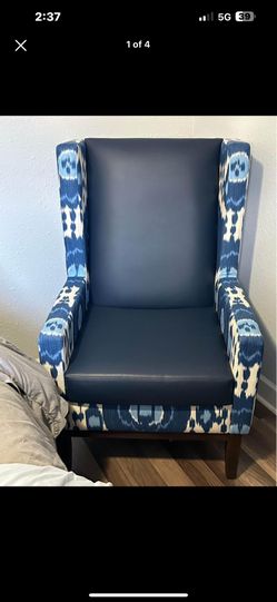 Blue Accent Chair