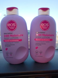 Eos body lotion new one available $6 pick up in Edinburg no holds